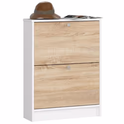 AKORD Furniture Factory OP0LSZABIASON006, 2 étagères, 200 mm, 800 mm, 600 mm, 21 kg