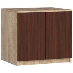 AKORD Furniture Factory SP0PSZNADS60SONWEN placard et armoire de chambre à coucher 2 étagères 2 portes(s) Chêne