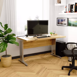 AKORD Furniture Factory BIUBM-135ART bureau d'ordinateur Couleur chêne - Vue supplémentaire 4