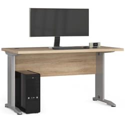 AKORD Furniture Factory BIUBM-135DS bureau d'ordinateur Couleur chêne