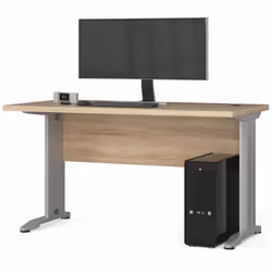 AKORD Furniture Factory BIUBM-135DS bureau d'ordinateur Couleur chêne