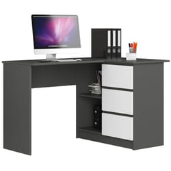 AKORD Furniture Factory IP0P3SSZABIAB16P bureau d'ordinateur Blanc
