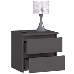 AKORD Furniture Factory OP0LCL2SZAR001 Table de nuit et table de chevet 2 tiroir(s)