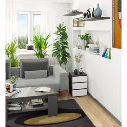 AKORD Furniture Factory OP0LCL340SZARBIA001 Commode - Vue supplémentaire 5
