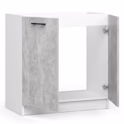 AKORD Furniture Factory KS0POLIBIABET001 Armoire de rangement de salle à manger et de cuisine