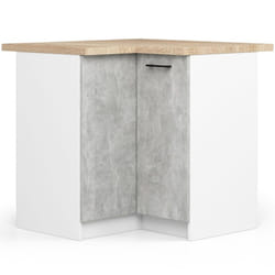 AKORD Furniture Factory KS0POLIBIABET010 Armoire de rangement de salle à manger et de cuisine