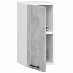 AKORD Furniture Factory KS0POLIBIABET008H580 Armoire de rangement de salle à manger et de cuisine
