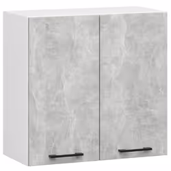 AKORD Furniture Factory KS0POLIBIABET006H580, 2 portes(s), 2 étagères, Blanc, Porte à charnière, 16 mm, 300 mm