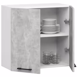 AKORD Furniture Factory KS0POLIBIABET006H580 Armoire de rangement de salle à manger et de cuisine