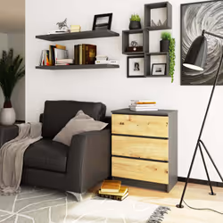 AKORD Furniture Factory OP0LK-6SZARART002 Commode - Vue supplémentaire 4