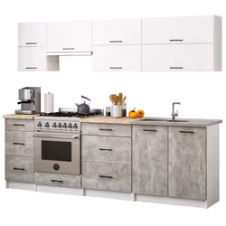 AKORD Furniture Factory KS0POLIBIABET013 Armoire de rangement de salle à manger et de cuisine - Vue supplémentaire 4