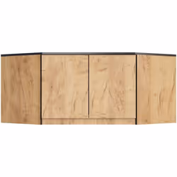 Surmeuble pour armoire AKORD S100 Chêne Craft 100 cm 2 portes 3 étagères 100x50x55 cm