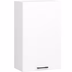 Meuble de cuisine haut AKORD W50 H720 Blanche 1 porte 2 étagères 72x50x30 cm