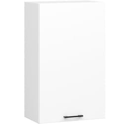 Meuble de cuisine haut AKORD W50 H720 Blanche 1 porte 2 étagères 72x50x30 cm