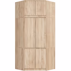 Armoire dangle avec surmeuble AKORD S100 Chêne Sonoma 100 cm 6 portes 100x50x235 cm