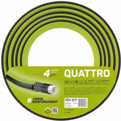 Tuyau darrosage - Cellfast - Quattro - 25m - 19mm - 4 couches - Résistant aux UV