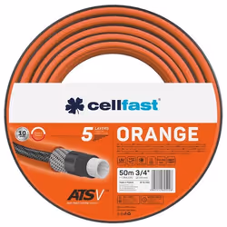 Tuyau darrosage - Cellfast - 50m - 5 couches - Résistant - Orange