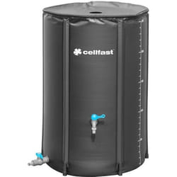 Collecteur deau de pluie pliable avec robinet Cellfast pour larrosage du jardin Capacité du réservoir 250L