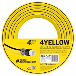 Tuyau darrosage - CELLFAST - 4YELLOW - 30m - 1/2 - Résistant aux UV