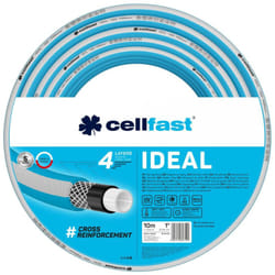 Cellfast - ideal tuyau d'arrosage, durable, flexible, 4 couches, durable tresse croix, résistant aux uv et aux algues, technologie