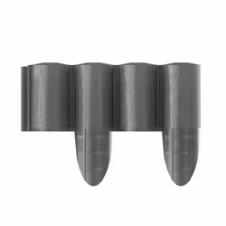 Bordure de jardin Cellfast Eco 4 - Gris - 24m - Plastique résistant au gel et durable