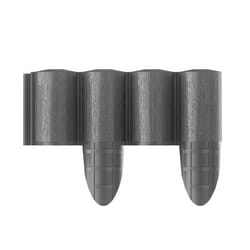 Bordure de jardin Cellfast Eco 4 - Gris - 24m - Plastique résistant au gel et durable