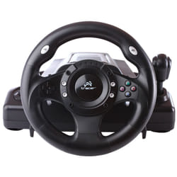 Tracer Drifter Noir USB 2.0 Volant + pédales Numérique PC, Playstation 2, Playstation 3