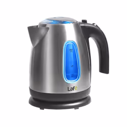 Lafe LAFCZA45008, 1,7 L, 2200 W, Acier inoxydable, Indicateur de niveau d'eau, Arrêt de sécurité en cas de surchauffe, Sans f ...