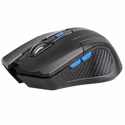 Tracer Fairy, Ambidextre, Optique, RF sans fil, 1600 DPI, Noir