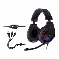 Tracer SLUTC211G, Avec fil, Jouer, Casque, Noir