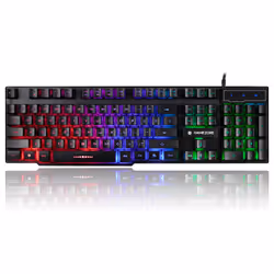 Tracer TRAKLA46651, Taille réelle (100 %), USB, Clavier à membrane, LED, Noir