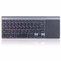 Tracer TRAKLA46934, Taille réelle (100 %), RF sans fil, Clavier à membrane, QWERTY, Noir, Gris