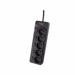 Tracer PowerGuard PRO Noir 5 sortie(s) CA 1,6 m