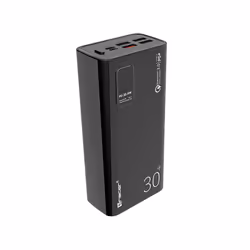 Tracer MODI, 30000 mAh, Polymère, Power Delivery, Quick Charge 3.0, 12 V, 18 W, Noir