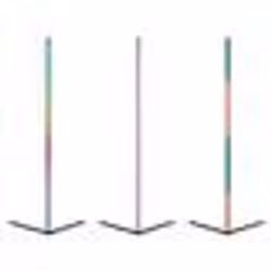 Lampe décorative - TRACER - Smart Corner - RGB - 12 modes déclairage - Télécommande