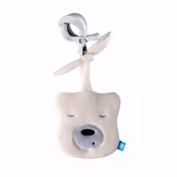 myHummy Mini Basic, Babyphone PMR, Blanc, Coton, Polyester, Batterie, Batterie, AAA