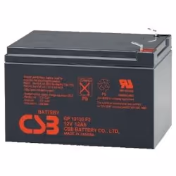 CSB GP12120 F2, Sealed Lead Acid (VRLA), 12 V, Noir, 12000 mAh, ISO 9001, ISO 14001, 3,67 kg