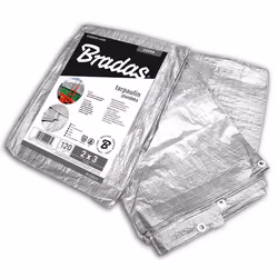 Bradas PL1206/10, Argent, 6000 mm, 10000 mm