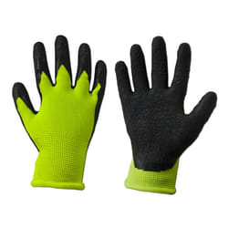 Bradas RWDLE4 gant de nettoyage Latex, Polyester Jaune Unisexe
