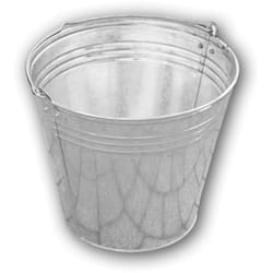 J5314 3422 seau de jardin galvanisé 5 l - Bradas
