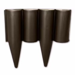 Bordure de jardin PALGARDEN 10 pcs longueur 2.5 m hauteur 22.5 cm. La bordure de jardin PALGARDEN est hautement flexible et p ...