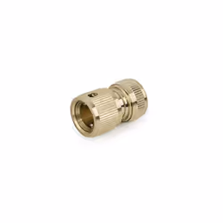 Matériau : laiton - Pour tuyau : 1/2'' Longueur : 46 mm - Largeur : 28 mm Compatible avec tous les raccords rapides typiques. ...