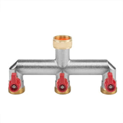 Bradas - distributeur 3 voies, 3/4' gz, laiton