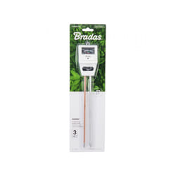 Bradas - Mètre carré analogique pour mesurer le pH du sol, la lumière du soleil et l'humidité