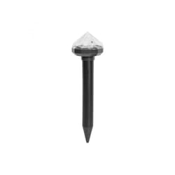 Bradas - CTRL-MO113S désuasseur pour taupes rongeurs, vipere, répulsif ultrasons avec recharge solaire sur la tête, h 27,5 cm, r