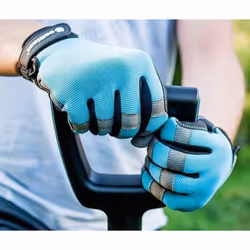 Gants pour outils gants durables conçus pour les travaux de jardinage plus lourds la partie extérieure est en polyester flexi ...