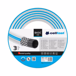CELLFAST 10-421, 30 m, En-dessous du sol, Bleu, Blanc, 25 bar, 1,25 cm, -20 - 60 °C
