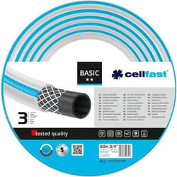 Tuyau darrosage Cellfast Basic 3/4 50m Robuste et flexible 10-422