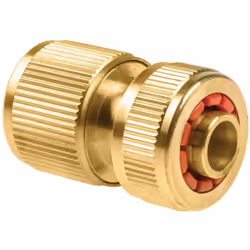 Raccord rapide en laiton, solide et durable pour connecter des tuyaux d'environ 1/2 pouce. Compatible avec tous les systèmes  ...
