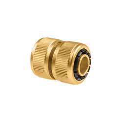 Raccord rapide en laiton, solide et durable pour connecter des tuyaux d'environ 1/2 pouce. Compatible avec tous les systèmes  ...